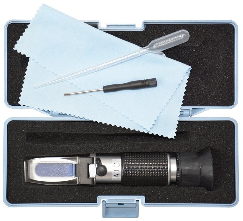 Tester chladiacej kvapaliny a elektrolitu - refraktometer